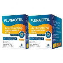Kit 2X Flunacetil 600mg - 16 Sach�s 5g Laranja - Catarinense