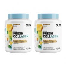 Kit 2X Fresh Collagen - 450g Abacaxi e Hortel� - Dux Nutrition