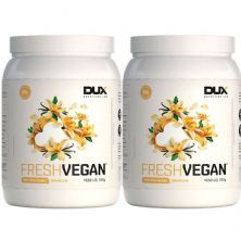 Kit 2X Fresh Vegan - 520g Baunilha - Dux Nutrition