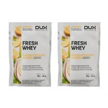 Kit 2X Fresh Whey - 1 Sach� 30g Fior di Latte e Lim�o Siciliano - Dux Nutrition
