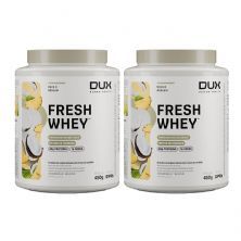 Kit 2X Fresh Whey - 450g Abacaxi e Coco - Dux Nutrition