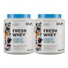 Kit 2X Fresh Whey - 450g Chocolate e Pasta de Amendoim - Dux Nutrition