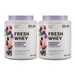 Kit 2X Fresh Whey - 450g Frutas Vermelhas - Dux Nutrition