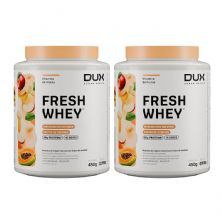 Kit 2X Fresh Whey - 450g  Vitamina de Frutas - Dux Nutrition
