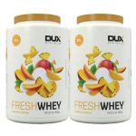 Kit 2X Fresh Whey - 900g  Abacaxi e Manga - Dux Nutrition