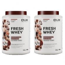 Kit 2X Fresh Whey - 900g Chocolate e Avel� - Dux Nutrition