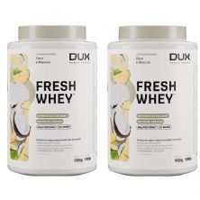 Kit 2X Fresh Whey - 900g Coco e Abacaxi - Dux Nutrition