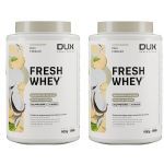 Kit 2X Fresh Whey - 900g Coco e Abacaxi - Dux Nutrition