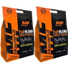 Kit 2X Full Blend Zero Lactose - 1800g Baunilha - Muscle Full