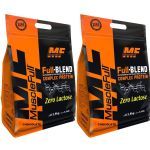 Kit 2X Full Blend Zero Lactose - 1800g Chocolate - Muscle Full
