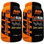 Kit 2X Full Blend Zero Lactose - 810g Morango - Muscle Full