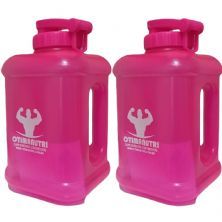 Kit 2X Gal�o Quadrado - 1600ml Rosa Pink - OtimaNutri