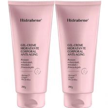 Kit 2X Gel Creme Hidratante Corporal Anti-Aging - 200g - Hidrabene