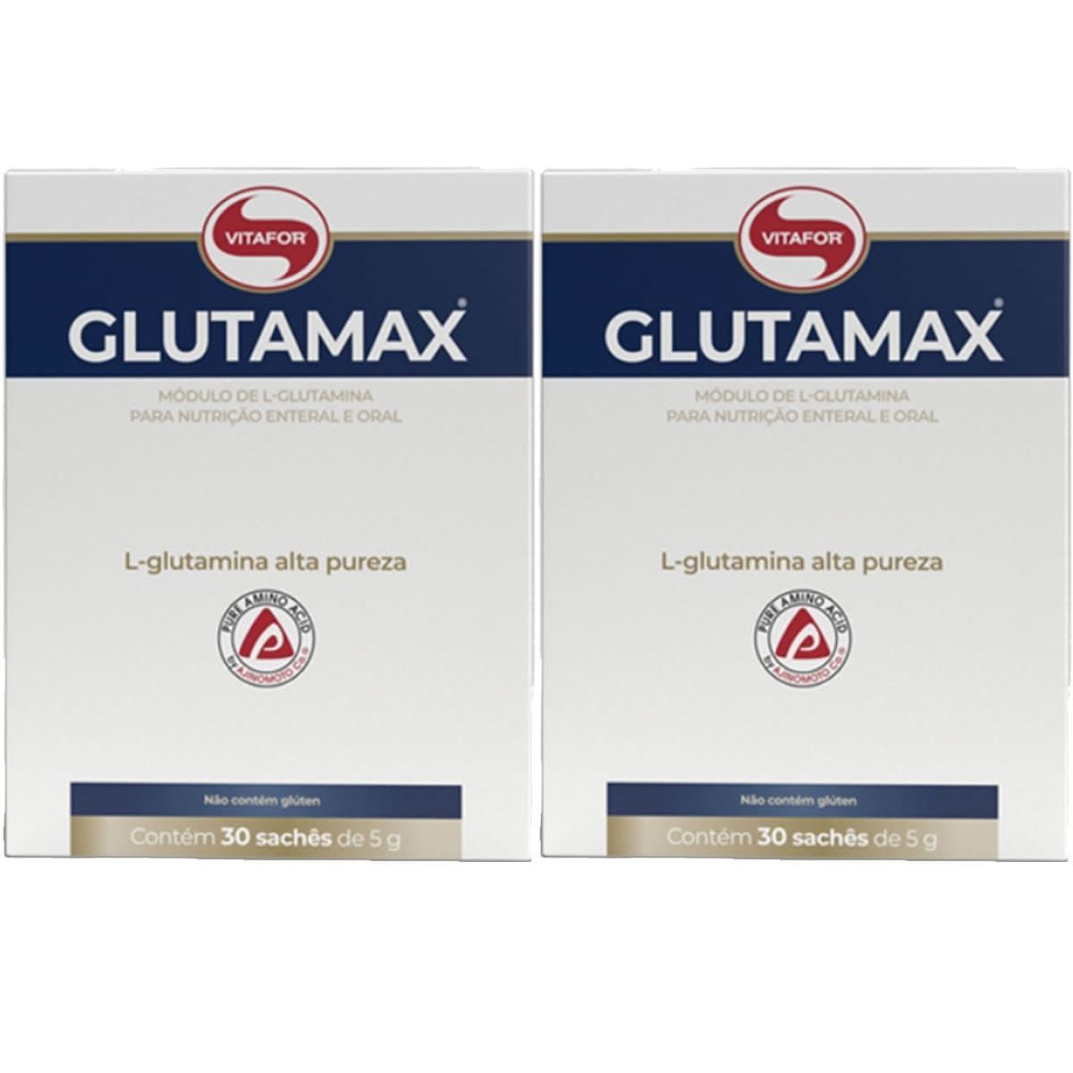 Kit 2X Glutamax - 30 Sach�s 5g - Vitafor