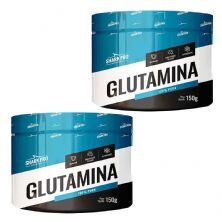 Kit 2X Glutamina 100% Pura - 150g Sabor Natural - Shark Pro