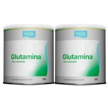 Kit 2X Glutamina - 300g Natural - Equaliv