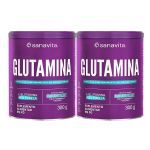 Kit 2X Glutamina - 300g - Sanavita