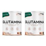 Kit 2X Glutamina Ultrapure - 300g Sem Sabor - Lauton Nutrition