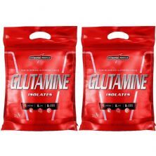 Kit 2X Glutamine Isolates - Refil 1000g - IntegralM�dica