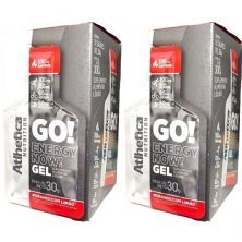 Kit 2X Go! Energy Now Gel - 10 Sach�s de 30g Morango Com Lim�o - Atlhetica Nutrition