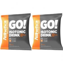 Kit 2X Go Isotonic Drink - 900g Refil Tangerina - Atlhetica Nutrition