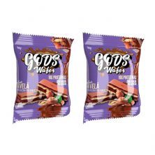 Kit 2X Gods Wafer  - 1 Unidade de 51g Avel� - Canibal