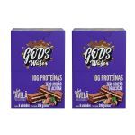 Kit 2X Gods Wafer  - 6 Unidades de 51g Avel� - Canibal