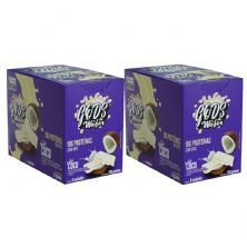 Kit 2X Gods Wafer  - 6 Unidades de 51g Coco - Canibal