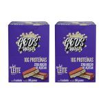 Kit 2X Gods Wafer  - 6 Unidades de 51g Leite - Canibal