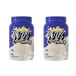 Kit 2X Gods Whey Tasty - 900g Leite - Canibal