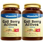Kit 2X Goji Berry Actives - 60 C�psulas - Vitaminlife
