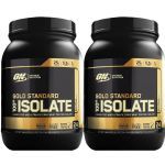 Kit 2X Gold Standard 100% Isolate - 744g Rich Vanilla - Optimum Nutrition