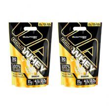 Kit 2X Gold Whey - 900g Refil Baunilha - Adaptogen