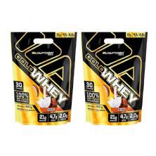 Kit 2X Gold Whey - 900g Refil Coco - Adaptogen