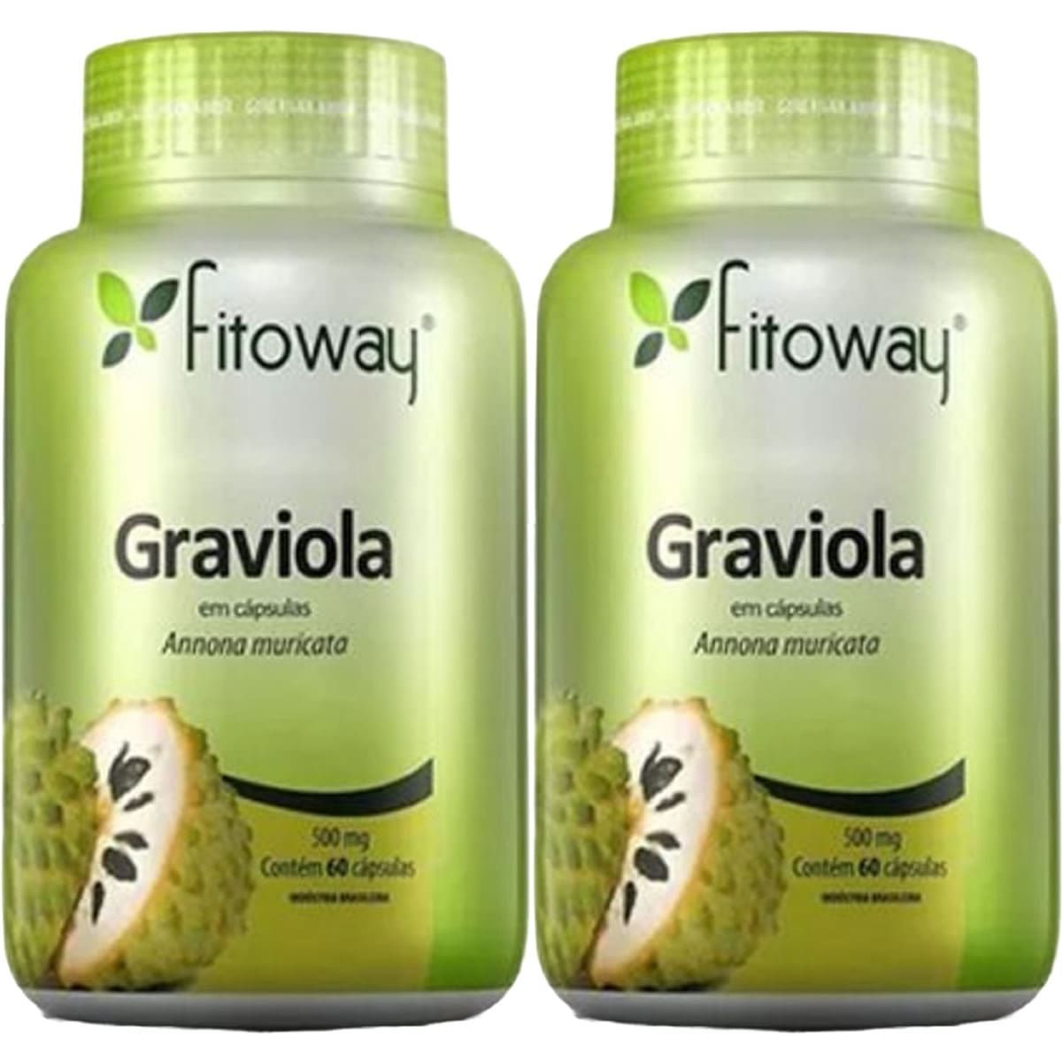 Kit 2X Graviola - 60 C�psulas - Fitoway