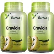 Kit 2X Graviola - 60 C�psulas - Fitoway