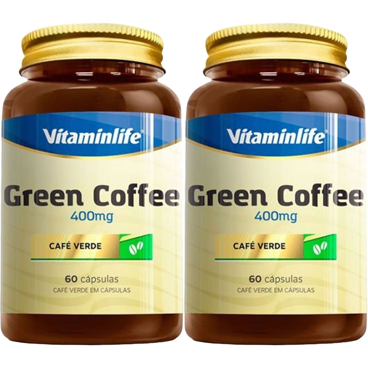 Kit 2X Green Coffee - 60 C�psulas - Vitaminlife
