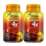 Kit 2X Guarana 4X - 60 C�psulas - Fitoway