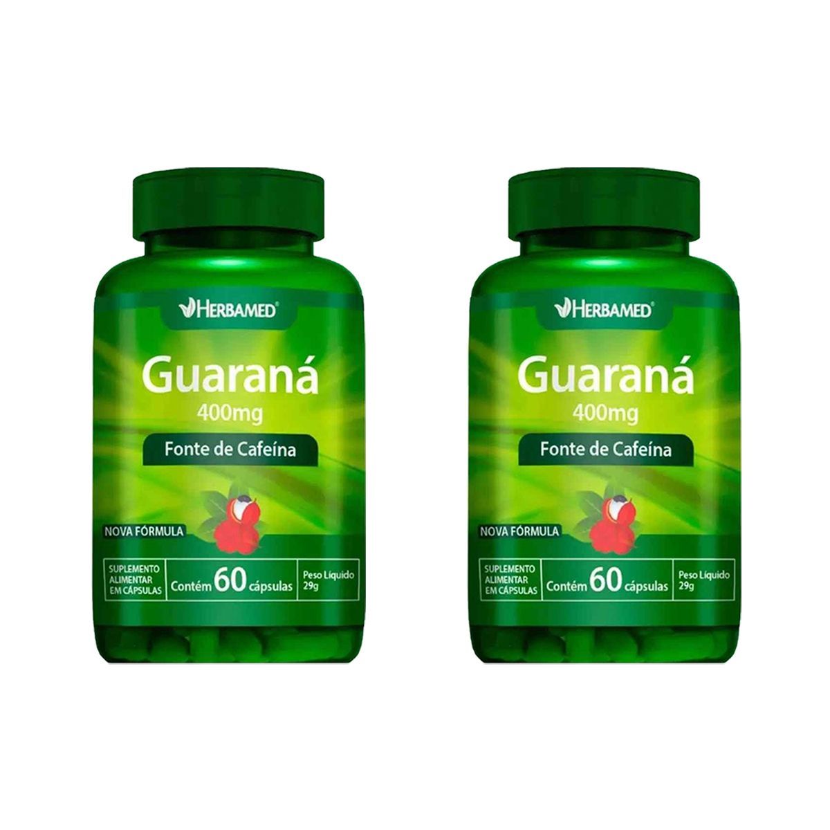Kit 2X Guaran� - 60 C�psulas - Herbamed