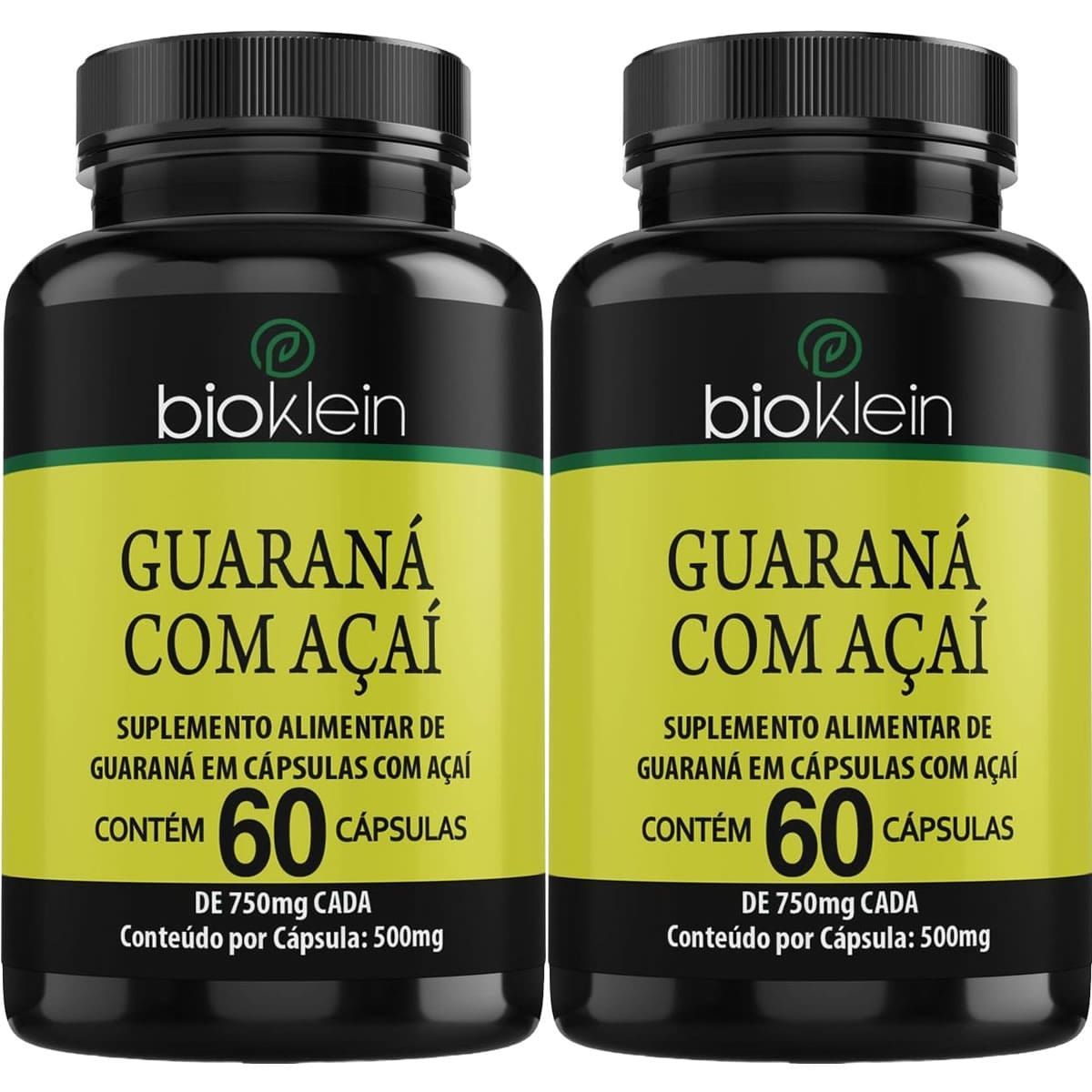 Kit 2X Guaran� com A�a� - 60 C�psulas - Bioklein