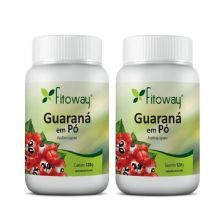 Kit 2X Guarana em P� - 120g - Fitoway