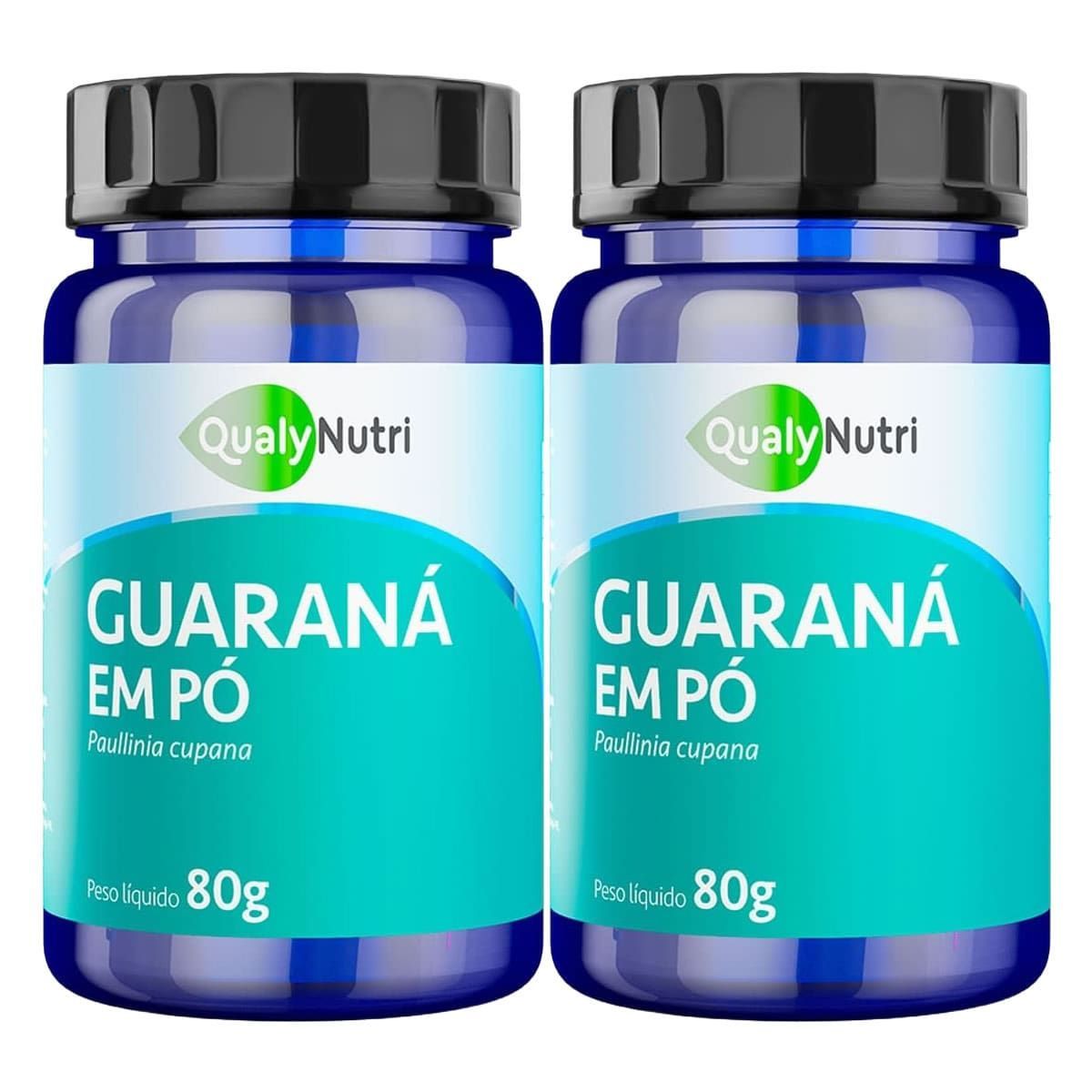Kit 2X Guaran� Em P� - 80g Sabor Natural - QualyNutri