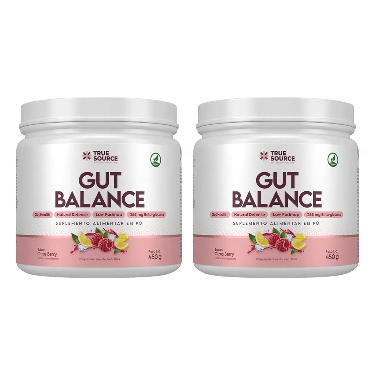 Kit 2X Gut Balance - 450g Citrus Berry - True Source