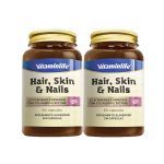 Kit 2X Hair, Skin E Nails com Col�geno e Biotina - 60 C�psulas - VitaminLife