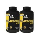 Kit 2X Hi-Arginine 3000 - 180 C�psulas - Leader Nutrition