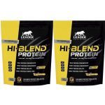 Kit 2X Hi-Blend Protein - 900g Refil Banana Split - Leader Nutrition