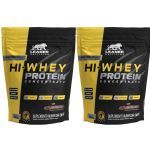 Kit 2X Hi-Whey Protein Concentrate 100% - 900g Refil Chocolate - Leader Nutrition