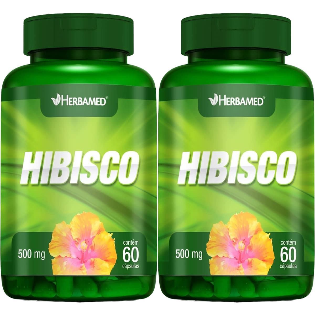 Kit 2X Hibisco -  60 C�psulas - Herbamed