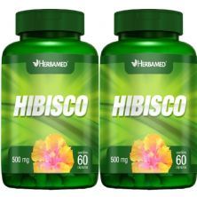 Kit 2X Hibisco -  60 C�psulas - Herbamed