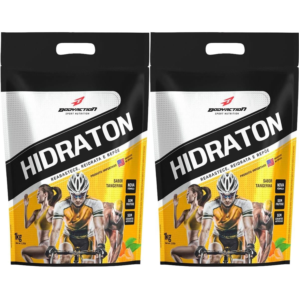 Kit 2X Hidraton - 1000g Tangerina - BodyAction